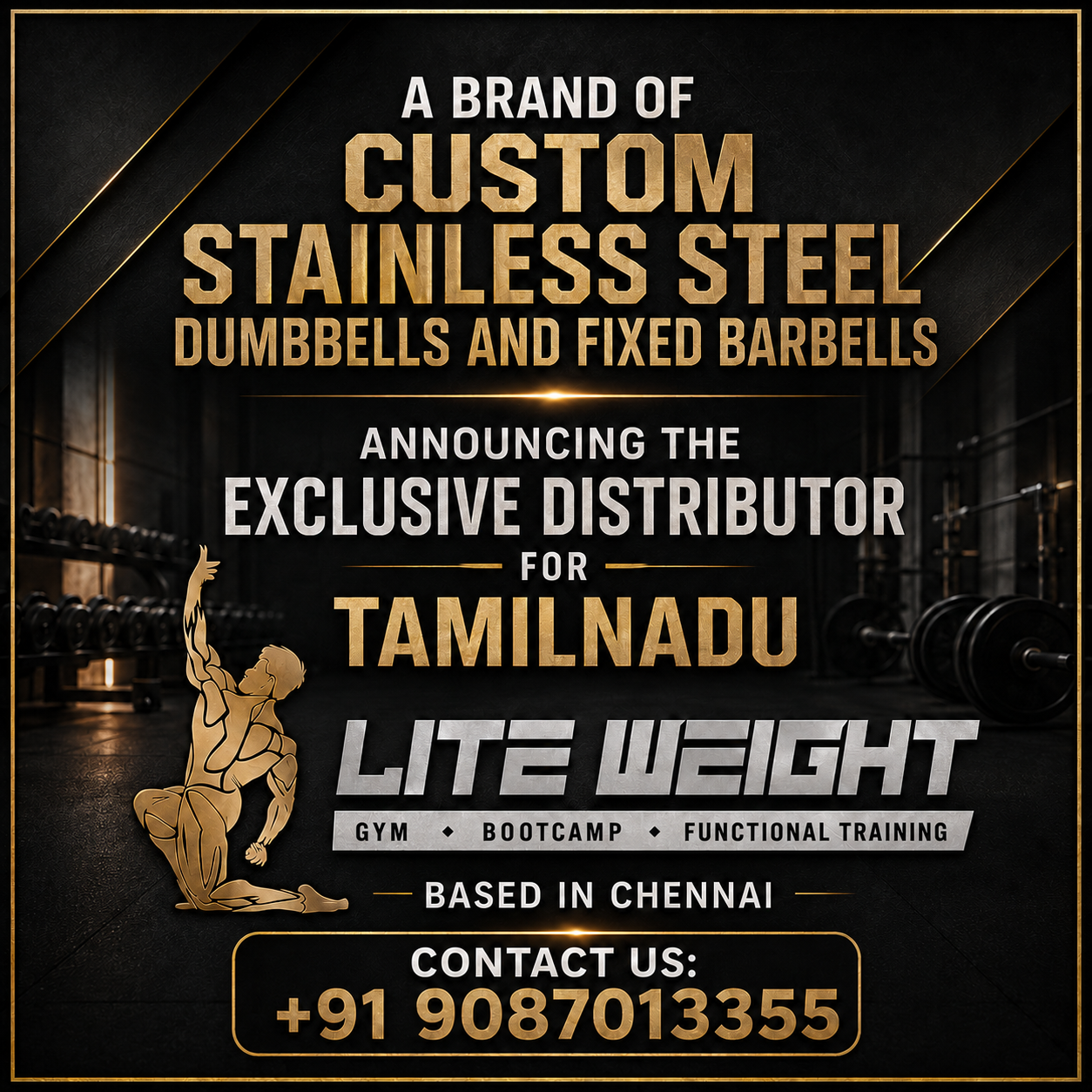 Steelherd Fitness — exclusive Tamil Nadu distributor announcement
